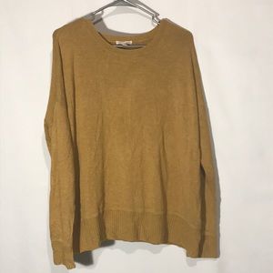 Eileen Fisher Dark Yellow Sweater Size Medium
